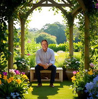 Lester in the Garden 2
